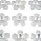 12 Packs: 9 ct. (108 total) Clear Sugar Stone Flower Stickers by Recollections™